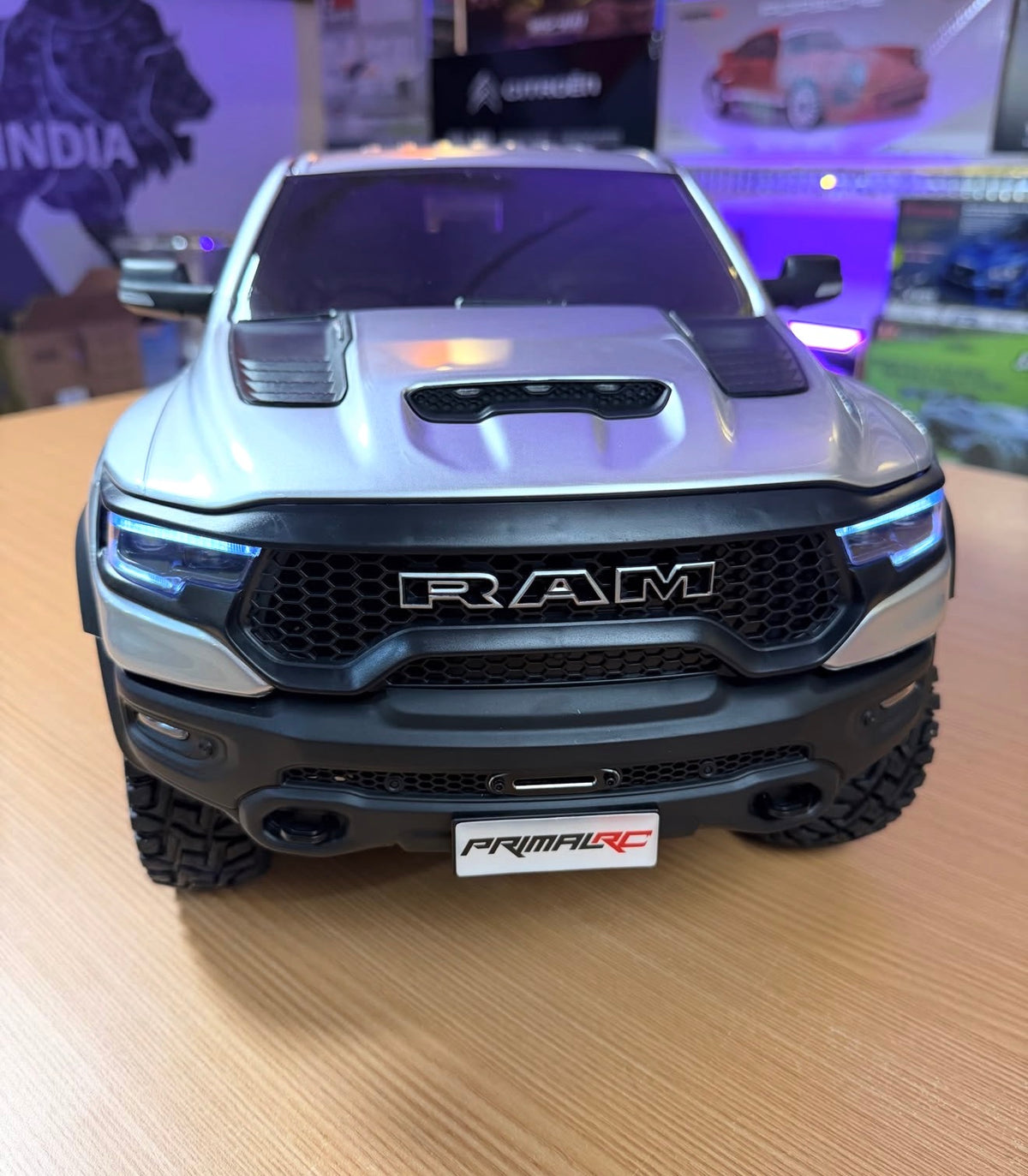 Trudj Silver & Black RC Pickup Truck – Off-Road Adventure Edition
