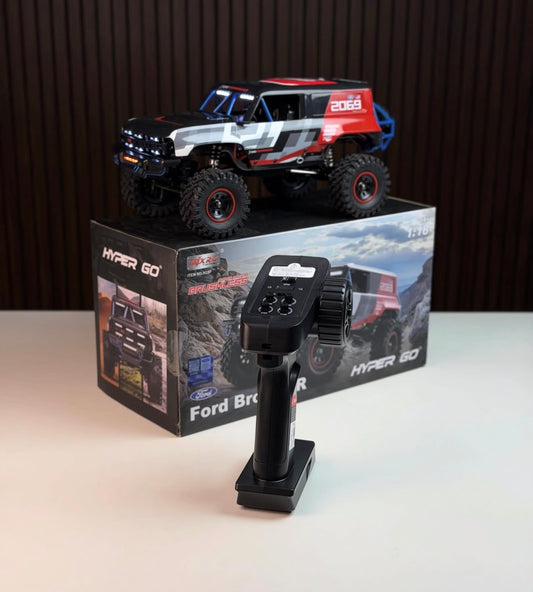 Trudj Ford Hyper 60 RC Off-Road Truck – Red, Black & White