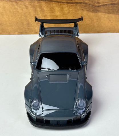 Trudj Dark Gray RC Sports Car – Racing Car with Remote & Accessories