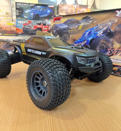 Trudj 1/10 Scale Battleman YYP RC Off-Road Truck – Black & Gray