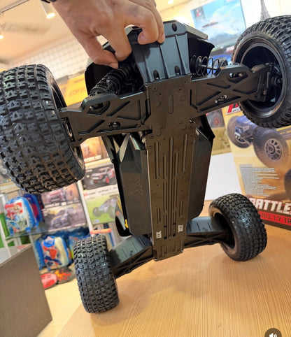 Trudj 1/10 Scale Battleman YYP RC Off-Road Truck – Black & Gray