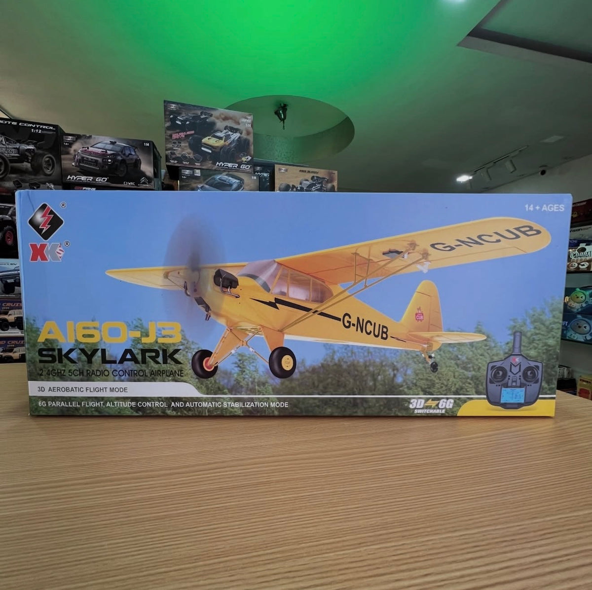 Trudj A160-J3 Skylark RC Biplane – Premium Remote Control Model Aircraft